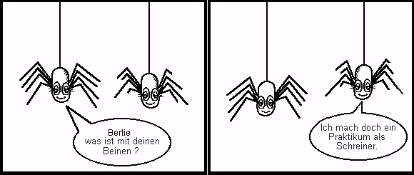 Cartoon: Kreissägen-Massaker 1