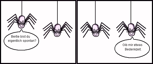 Cartoon: Spontaner Reflex. 1