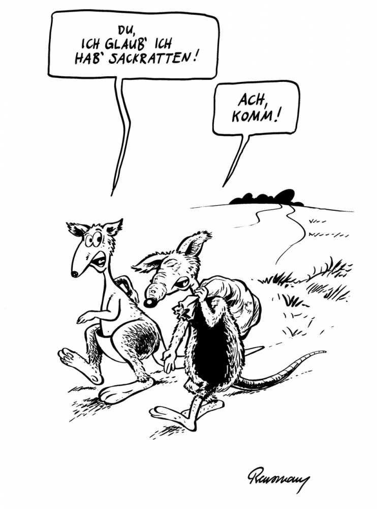 Cartoon: Sackratten 1