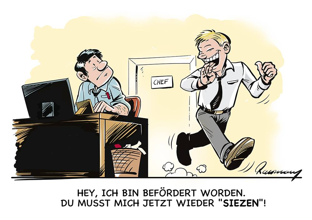 Cartoon: Unternehmenskultur 1