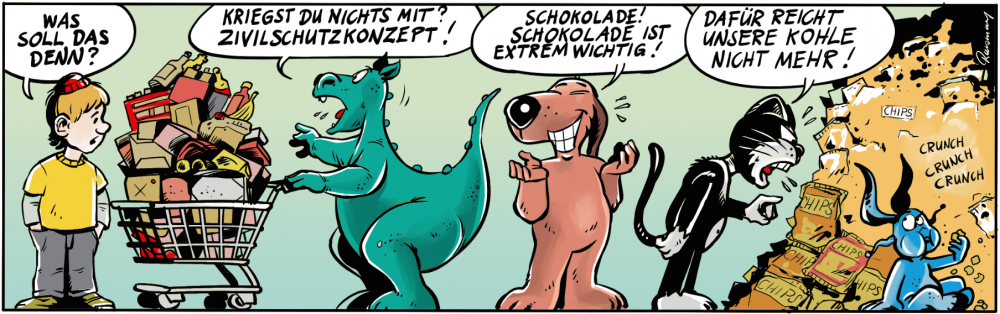 Comic: Folge 2. Zivilschutzkonzept 1