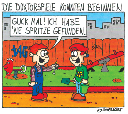 Cartoon: Doktorspiele 1