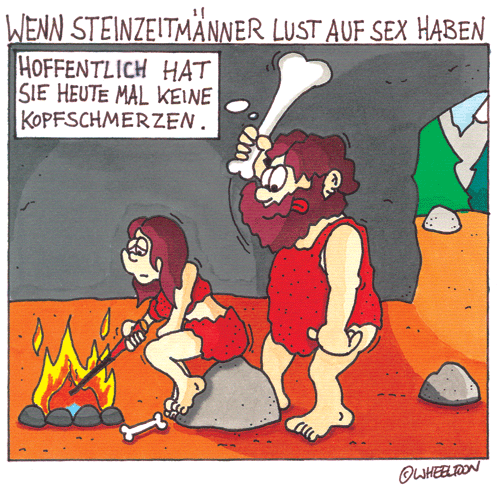 Cartoon: Steinzeitsex 1