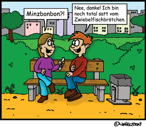 Cartoon: Zwiebel-Fisch-Brötchen 1