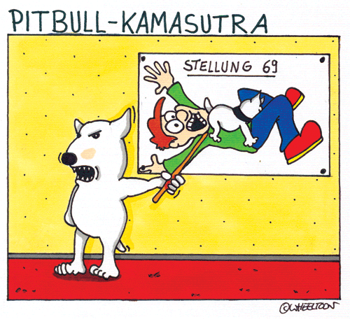 Cartoon: Pitbull-Kamasutra 1