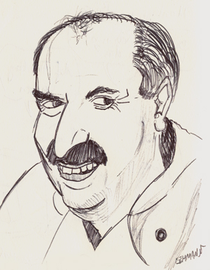 Caricature: Lafer 1