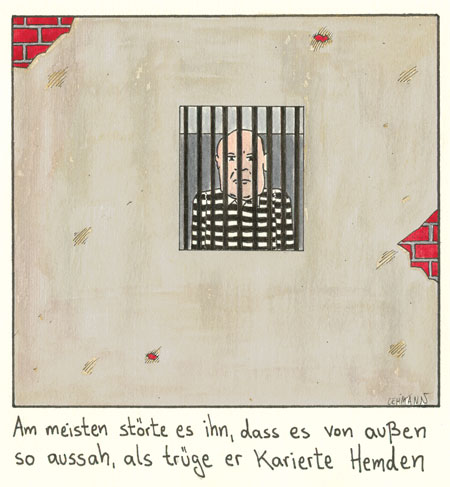 Cartoon: Kariert 1