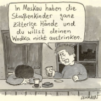 Wodka nicht austrinken