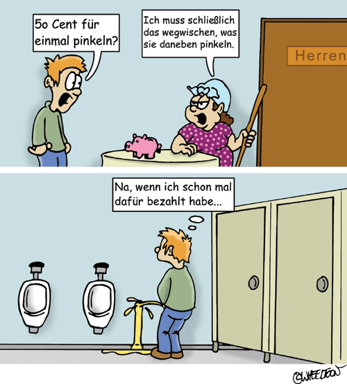 Comic: Dafür bezahlt 1