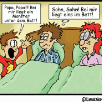 Monster unter dem Bett