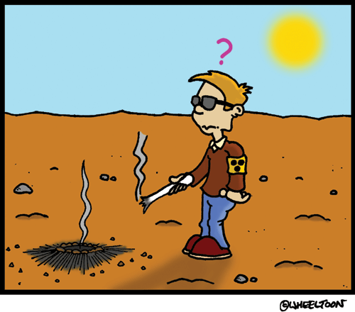 Illustration: Neulich im Minenfeld 1