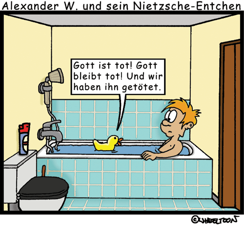 Cartoon: Nietzsche-Entchen 1