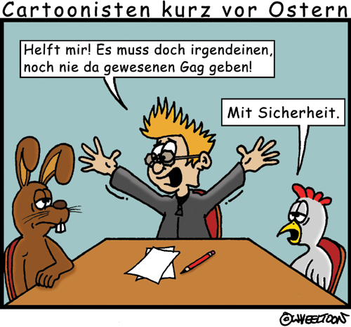 Cartoon: Ostercartoon 1