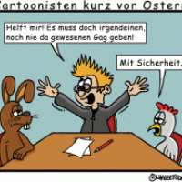 Ostercartoon