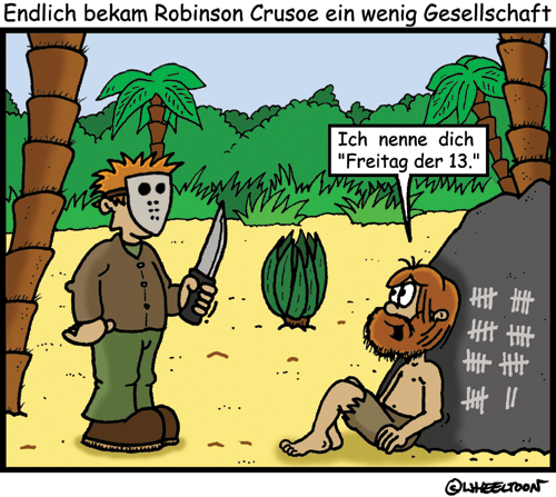 Cartoon: Robinson 1