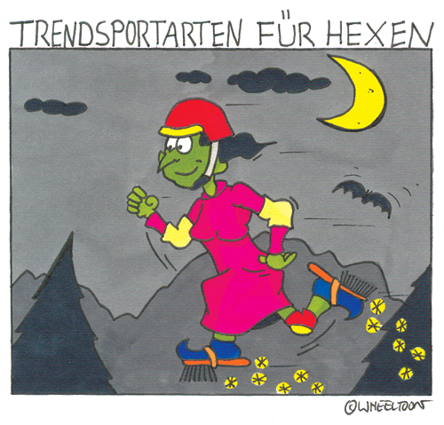 Cartoon: Trendsporthexe 1