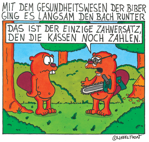 Cartoon: Zahnersatz 1