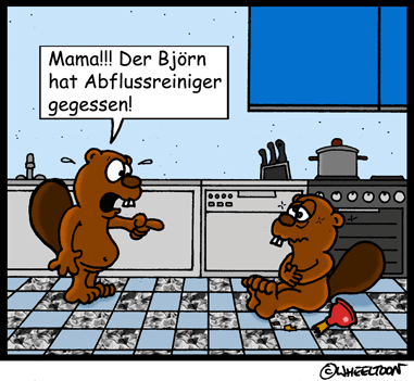 Cartoon: Abflussreiniger 1
