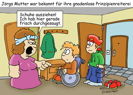 Cartoon: Prinzipien 1