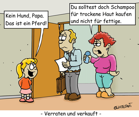 Cartoon: Redensart 1