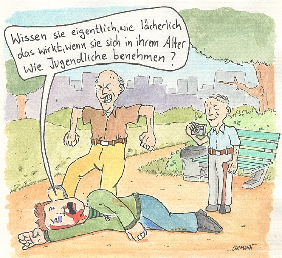Cartoon: Lächerlich 1