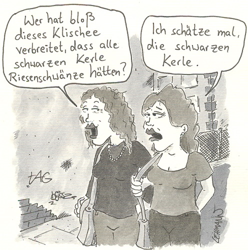 Cartoon: Klischee 1