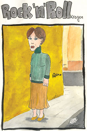 Cartoon: Rock ´n´Rollkragen 1