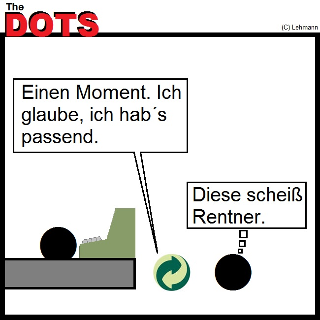 Cartoon: Der Grüne Punkt hat ausgedient 1