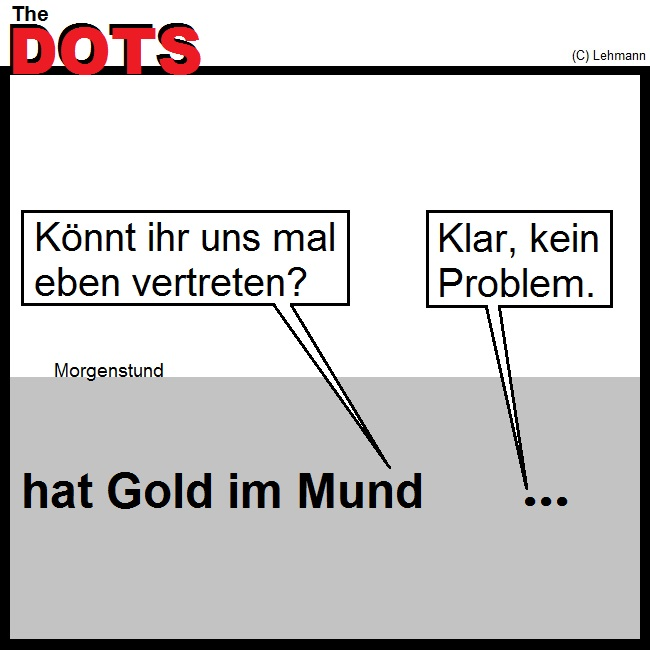 Cartoon: Vertretung 1