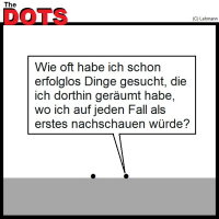 Ordnung ist das halbe Leben