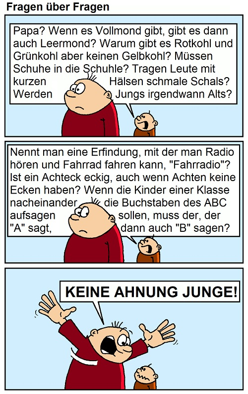 Comic: Fragen 1
