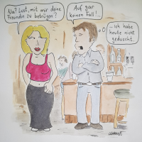 Cartoon: Männer sind Schweine 1