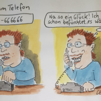 Comic: Glück gehabt 1