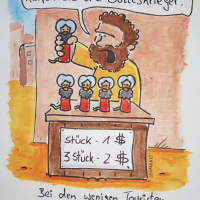 Cartoon: Merchandise 1
