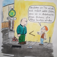 Cartoon: Mathematiker 1