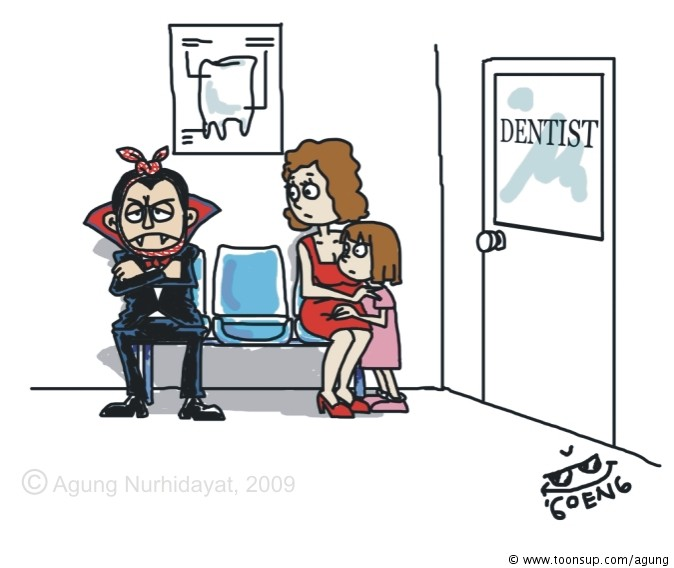 Cartoon: Need a medical treatment 1