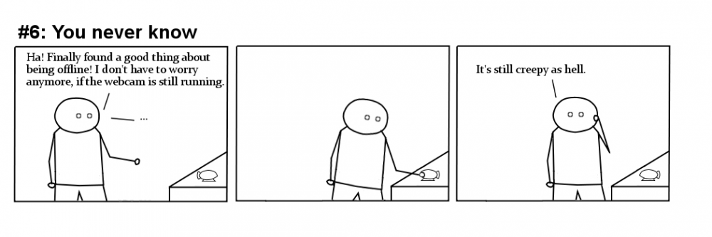 Comic: #6: You never know 1