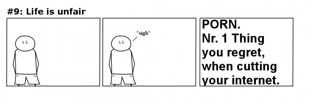 Comic: #9: Life is unfair 1
