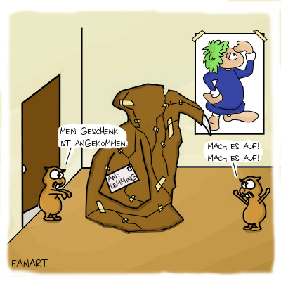 Cartoon: Lemming Fanart Sammlung 6