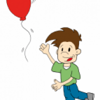 Atri mit Luftballon
