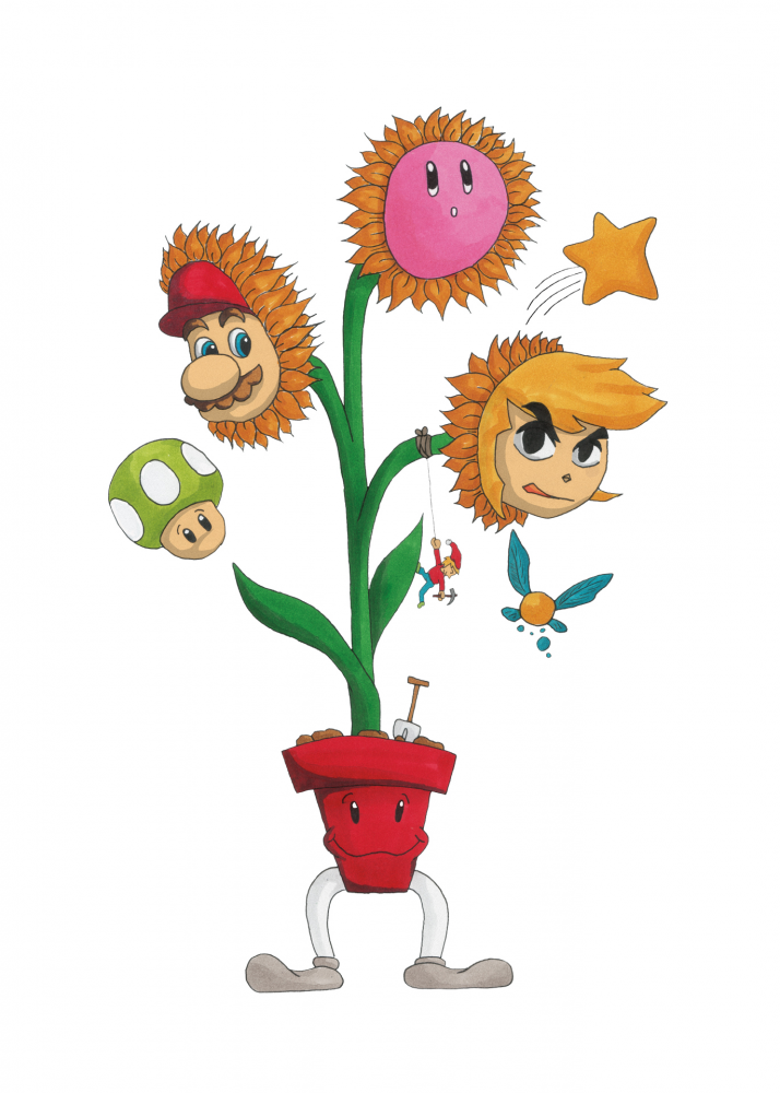 Illustration: Nintendo All-stars 1