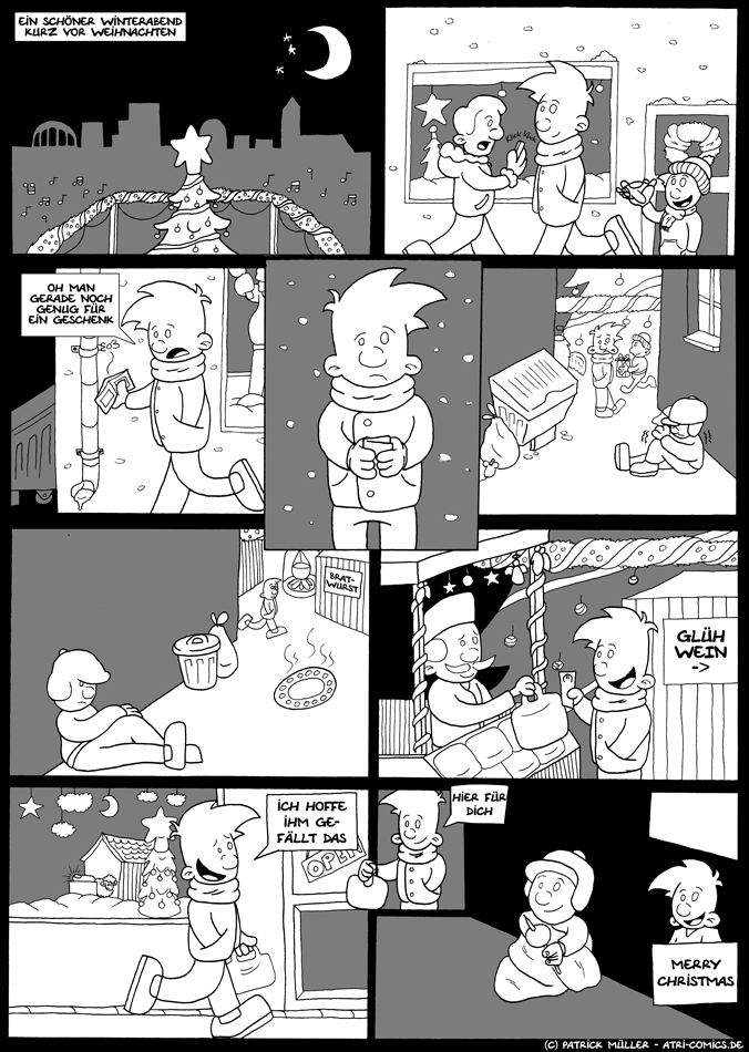 Comic: Atri-Weihnachtsgeschichte komplett 1
