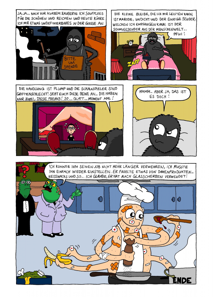 Comic: Einmal Gosse und zurück 3