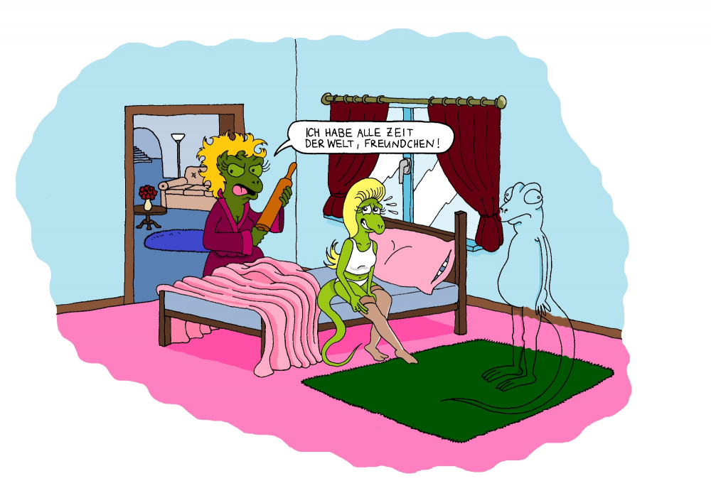 Cartoon: Getarnt 1