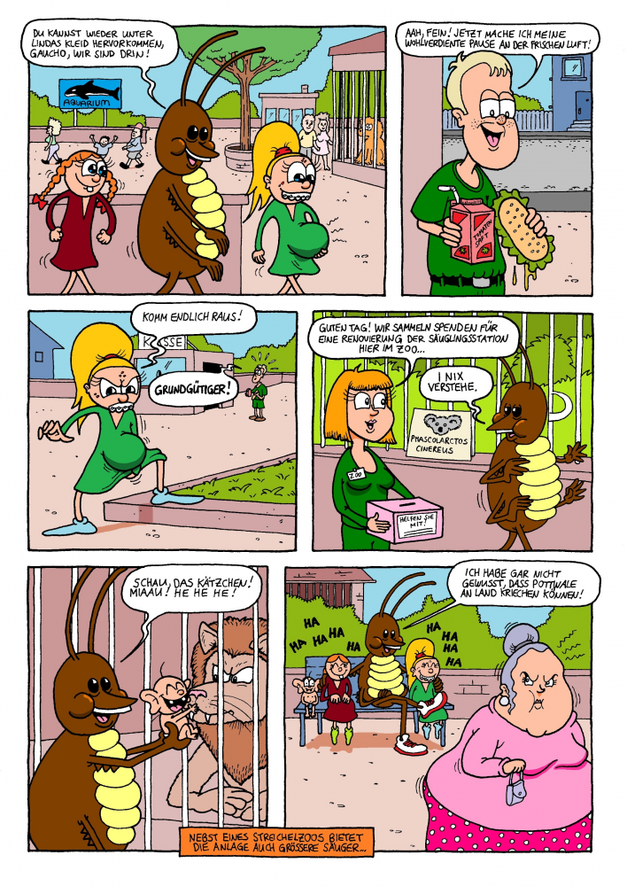 Comic: Ausflug in den Zoo 2