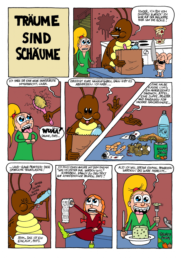 Comic: Träume sind Schäume 1