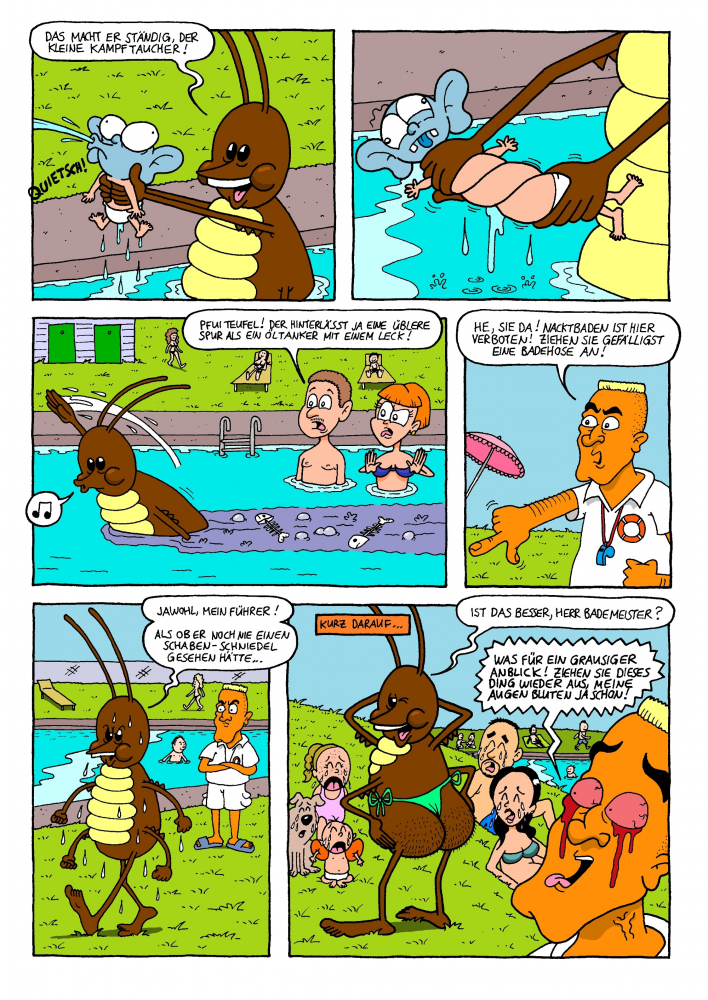 Comic: Ab ins kühle Nass 3