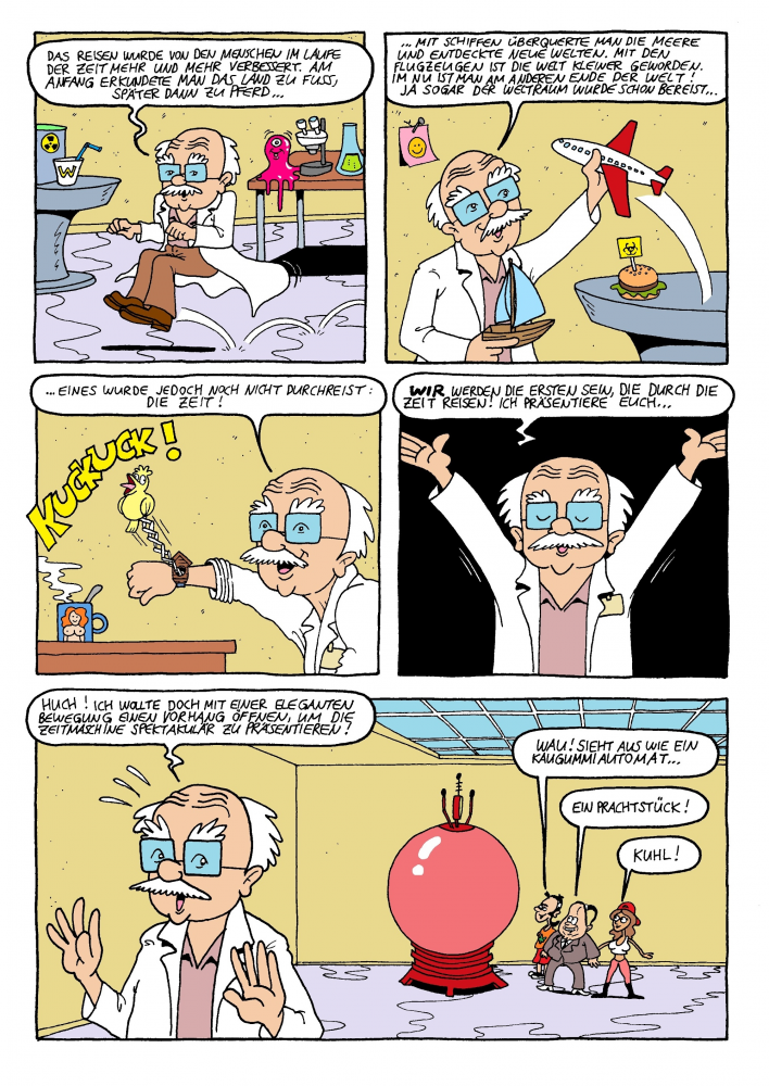 Comic: Zeitreise in die Urzeit 7