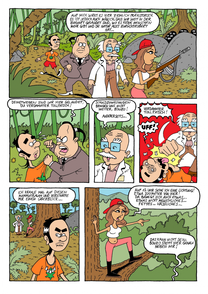 Comic: Zeitreise in die Urzeit 12