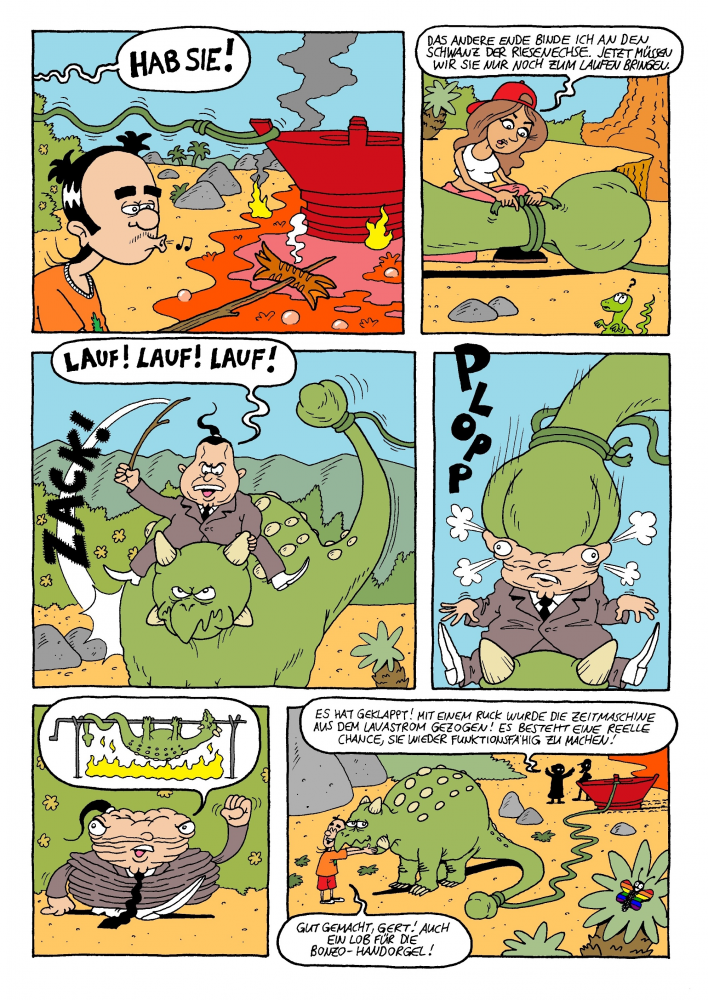 Comic: Zeitreise in die Urzeit 14